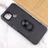 Противоударный чехол Military с подставкой-кольцом для Xiaomi Redmi 9C – Черный. Фото 7 из 8