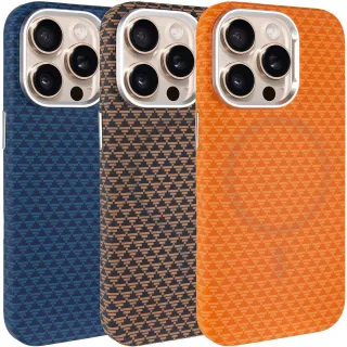 Чохол TPU+PC KVZV Triangular Pattern with Magnetic Fit для Apple iPhone 15 Pro (6.1")