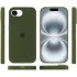 Чохол Silicone Case з закритим низом на Apple iPhone 17e (6.1") – Зелений / Dark Olive. Фото 5 з 6
