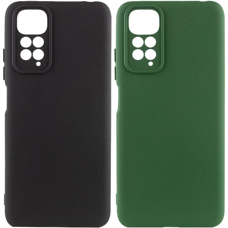 Кольоровий силіконовий чохол GETMAN із закритою камерою для Xiaomi Redmi 10 фото 2 з 3