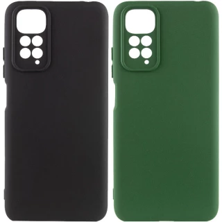 Кольоровий силіконовий чохол GETMAN із закритою камерою для Xiaomi Redmi 10