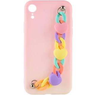 Чохол Heart з ланцюгом на Apple iPhone XR (6.1") фото 1 з 4