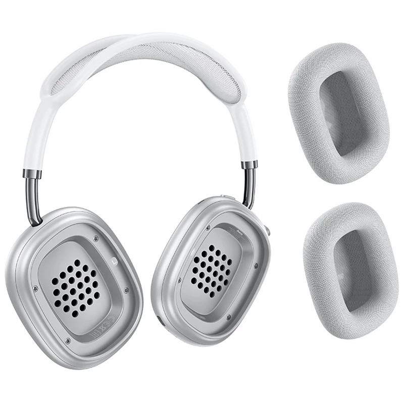 Накладні бездротові навушники Hoco W65 Plus Happy ANC – silver. Фото 3 з 4