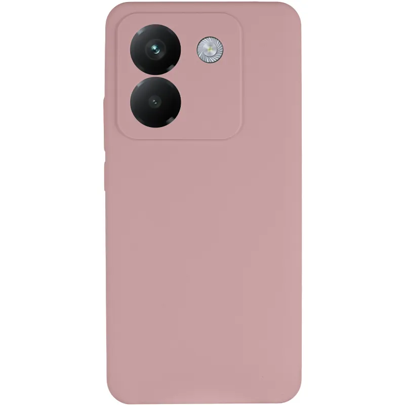 Чехол Silicone Case Lakshmi Premium з закритою камерою на Xiaomi Poco M7 pro 5G – Розовый / Pink Sand. Фото 4 из 8