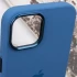 Чехол Silicone Case с металлическими кнопками для Apple iPhone 14 (6.1") – Синий / Blue Jay. Фото 9 из 9