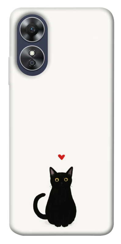 Чехол на Oppo A17 cat in love фото 1 из 1