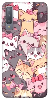 Чохол на Samsung A750 Galaxy A7 (2018) Cute Cat фото 1 з 1