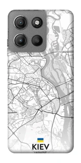 Чохол на Motorola Moto G15 4G Kiev white map фото 1 з 1