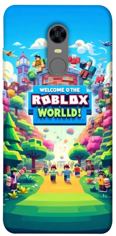 Чохол на Xiaomi Redmi 5 Plus / Redmi Note 5 (Single Camera) Roblox World фото 1 з 1