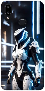 Чехол на Samsung Galaxy A10s Cyber space girl ver.6 фото 1 из 1