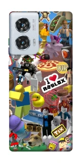 Чехол на Motorola Edge 50 Fusion Roblox collage ver.5 фото 1 из 1