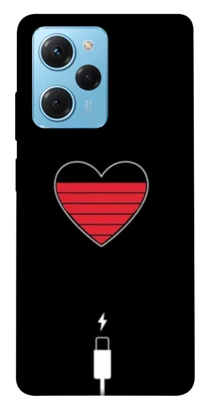 Чохол на Xiaomi Poco X5 Pro 5G Charge your heart фото 1 з 1