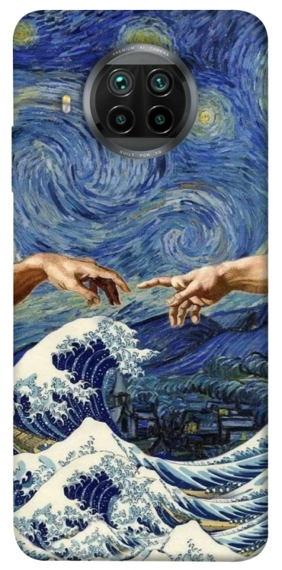 Чехол на Xiaomi Mi 10T Lite / Redmi Note 9 Pro 5G Art collage ver.7 фото 1 из 1