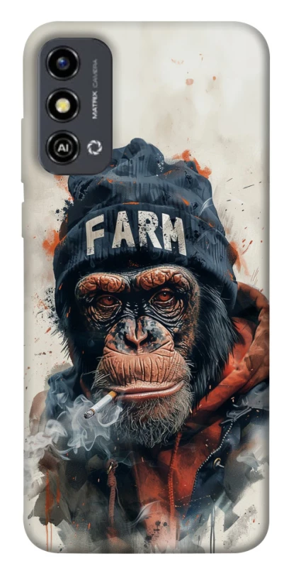 Чохол на ZTE Blade A53 Шимпанзе v3 фото 1 з 1