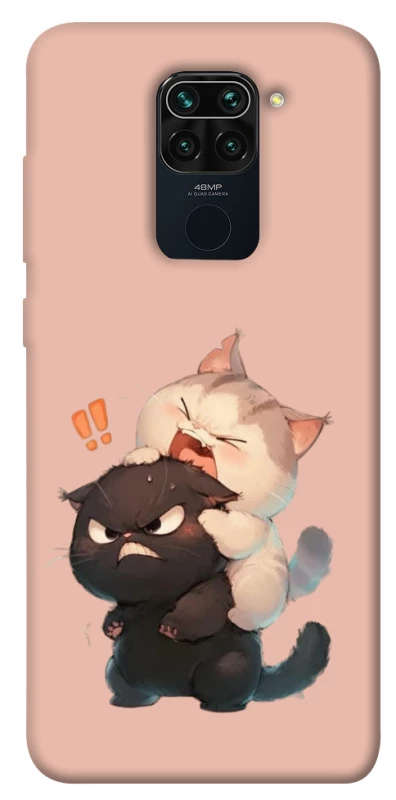 Чохол на Xiaomi Redmi Note 9 / Redmi 10X Сat and cat фото 1 з 1
