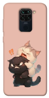 Чехол на Xiaomi Redmi Note 9 / Redmi 10X Сat and cat фото 1 из 1