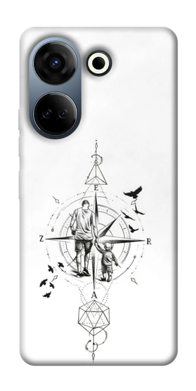 Чехол на TECNO Camon 20 Pro (CK7n) Tattoo ver.9 фото 1 из 1