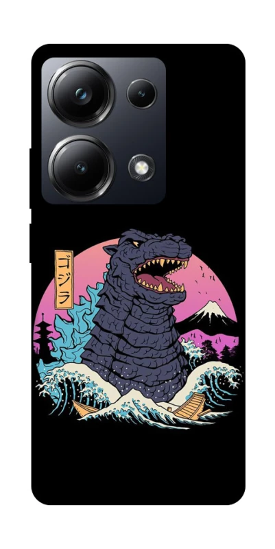 Чехол на Xiaomi Poco M6 Pro 4G Годзила фото 1 из 1