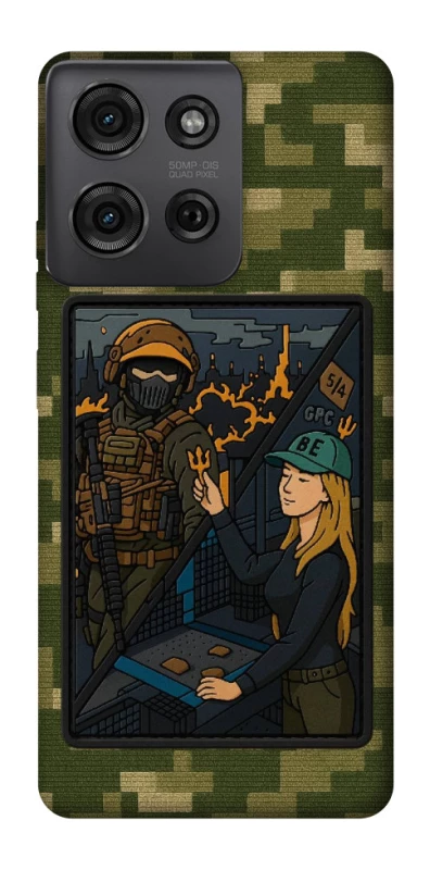 Чехол на Motorola Moto G75 Volonter фото 1 из 1