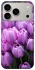 Чехол на Apple iPhone 17 Pro (6.3") Фиолетовые тюльпаны фото 1 из 1
