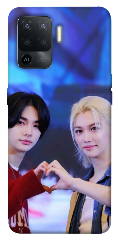 Чехол на Oppo Reno 5 Lite Felix & HyunJin фото 1 из 1