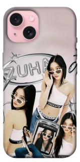 Чохол на Apple iPhone 15 (6.1") Kazuha v2 - LE SSERAFIM фото 1 з 1