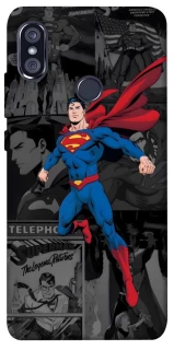 Чехол на Xiaomi Redmi Note 5 Pro / Note 5 (AI Dual Camera) superman comics фото 1 из 1
