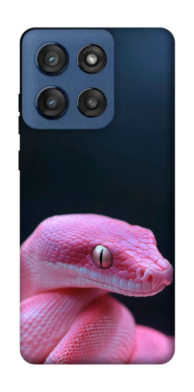 Чохол на Motorola Edge 60 Stylus Рожева змія фото 1 з 1