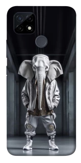 Чехол на Realme C25Y Слон v2 фото 1 из 1