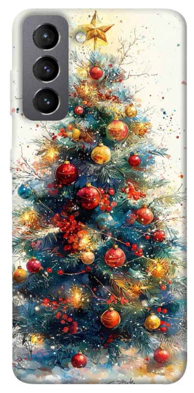 Чохол на Samsung Galaxy S21 FE Новорічний v36 фото 1 з 1