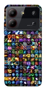 Чехол на ZTE Blade A54 4G Abilities menu ver.1 фото 1 из 1