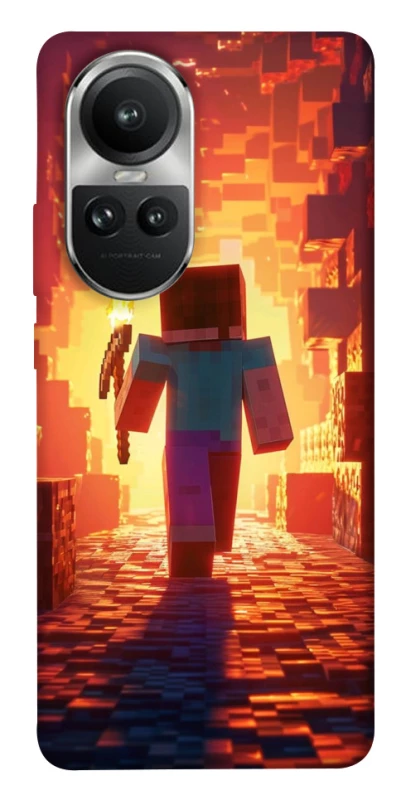 Чохол на Oppo Reno 10 Minecraft adventure фото 1 з 1