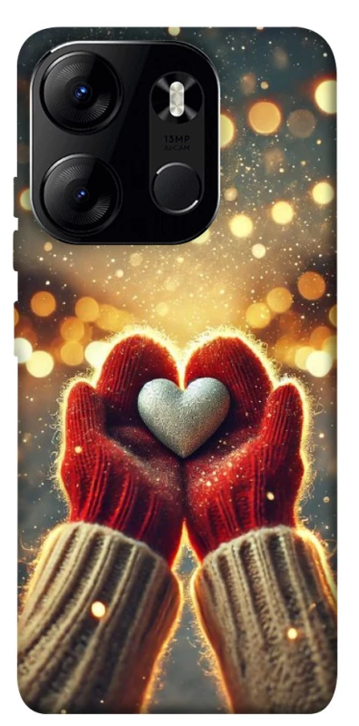 Чохол на Tecno Spark Go 2023 Heart in hand фото 1 з 1