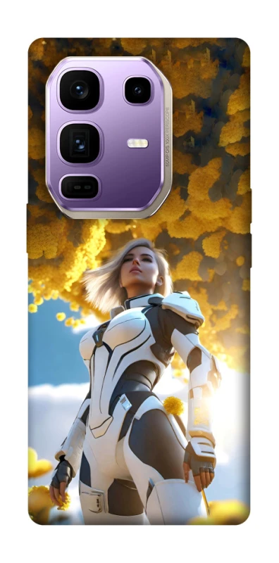 Чохол на Infinix Note 50 Pro+ Cyber space girl ver.3 фото 1 з 1