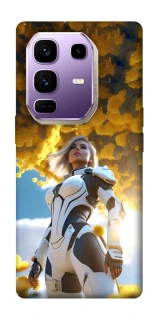 Чохол на Infinix Note 50 Pro+ Cyber space girl ver.3 фото 1 з 1