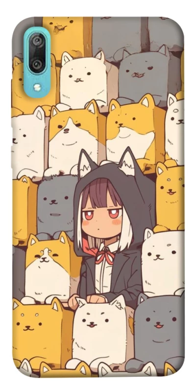 Чохол на Huawei Y6 Pro (2019) Like a cat фото 1 з 1