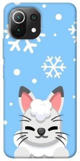 Чохол на Xiaomi Mi 11 Lite Adopt Me Snow Kitty Smile фото 1 з 1