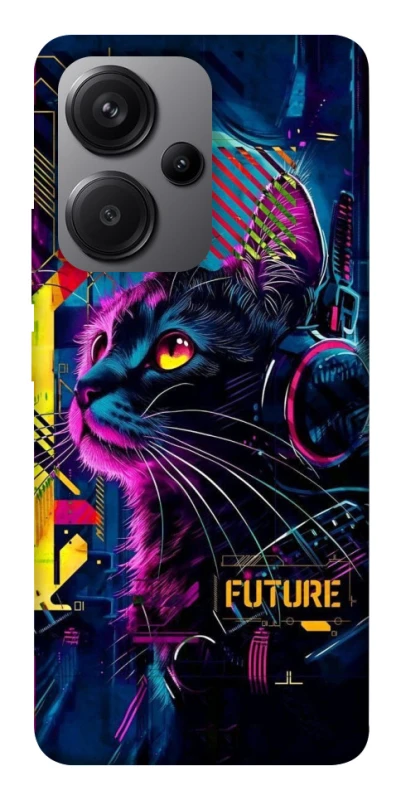 Чохол на Xiaomi Redmi Note 13 Pro+ Cyber Cat v2 фото 1 з 1