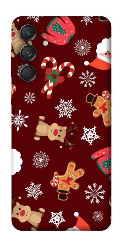 Чохол на Samsung Galaxy M55 Новорічний v6 фото 1 з 1