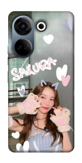 Чохол на TECNO Camon 20 Pro (CK7n) Sakura - LE SSERAFIM фото 1 з 1