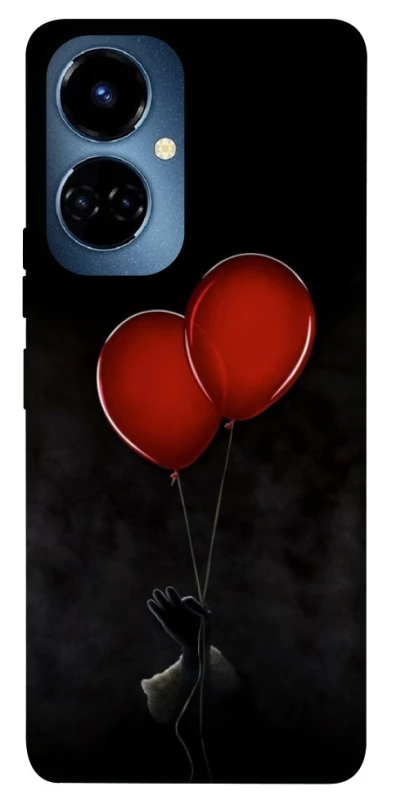 Чехол на TECNO Camon 19 Reds Balloons фото 1 из 1