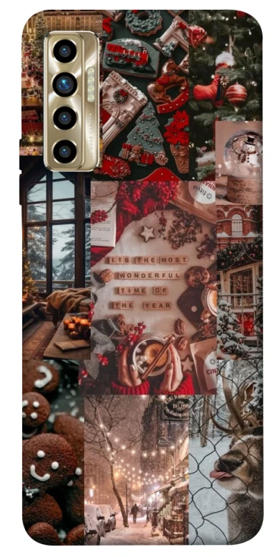 Чохол на TECNO Camon 17P Christmas spirit ver.3 фото 1 з 1