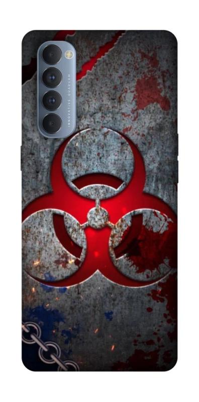 Чохол на Oppo Reno 4 Pro Радіація v3 фото 1 з 1