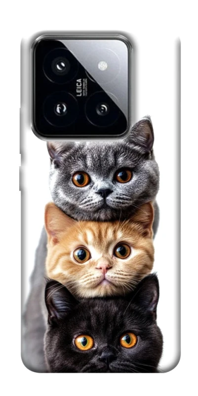 Чохол на Xiaomi 14 Pro Гарні котики фото 1 з 1