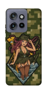 Чехол на Motorola Edge 50 Neo Military Waifu фото 1 из 1