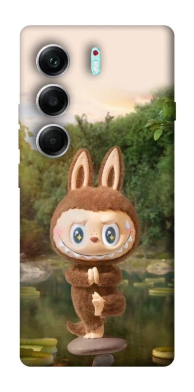 Чохол на Tecno Camon 40 Pro 5G Labubu Yoga фото 1 з 1