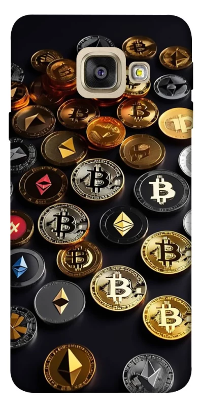 Чохол на Samsung A520 Galaxy A5 (2017) Many coins фото 1 з 1
