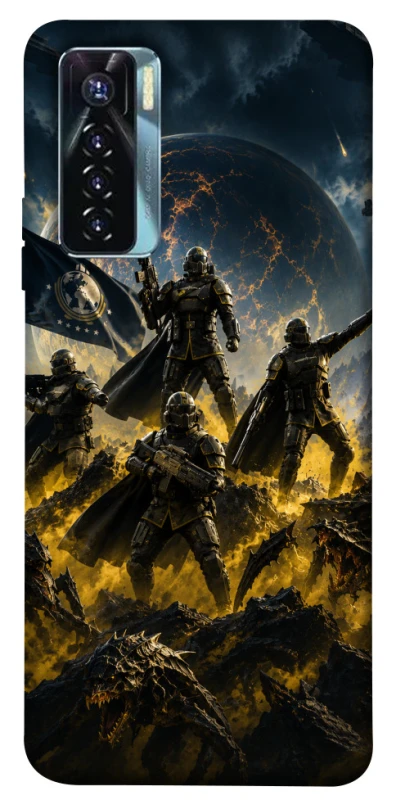 Чохол на TECNO Camon 17 Pro HELLDIVERS фото 1 з 1