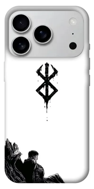 Чохол на Apple iPhone 18 Pro Max berserk white фото 1 з 1