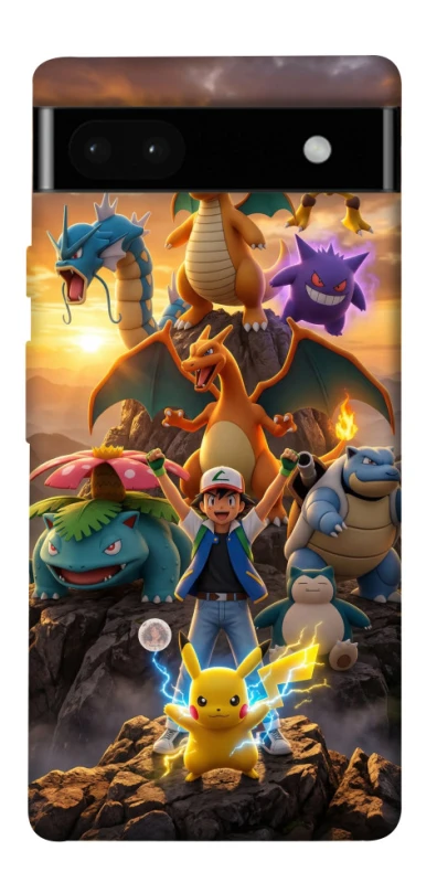 Чехол на Google Pixel 6a Pokemon фото 1 из 1
